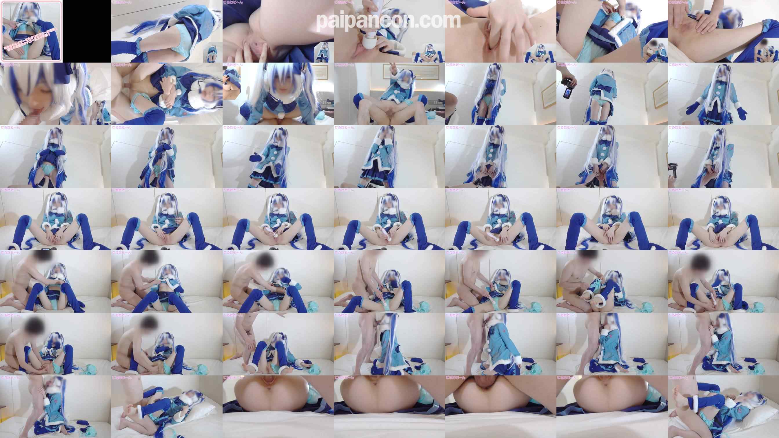 FC2-PPV-4974970 - あのミクレイヤーさんがリマスターで復活！雪ミク衣装でオナニー＆エッチ編！ grid.jpg